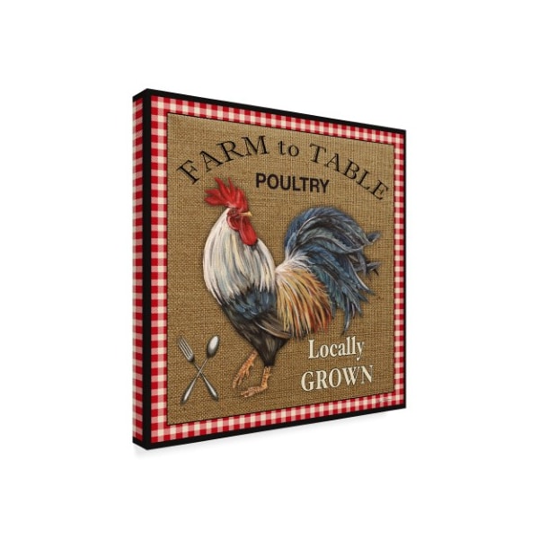 Jean Plout 'Farm To Table 1' Canvas Art,24x24